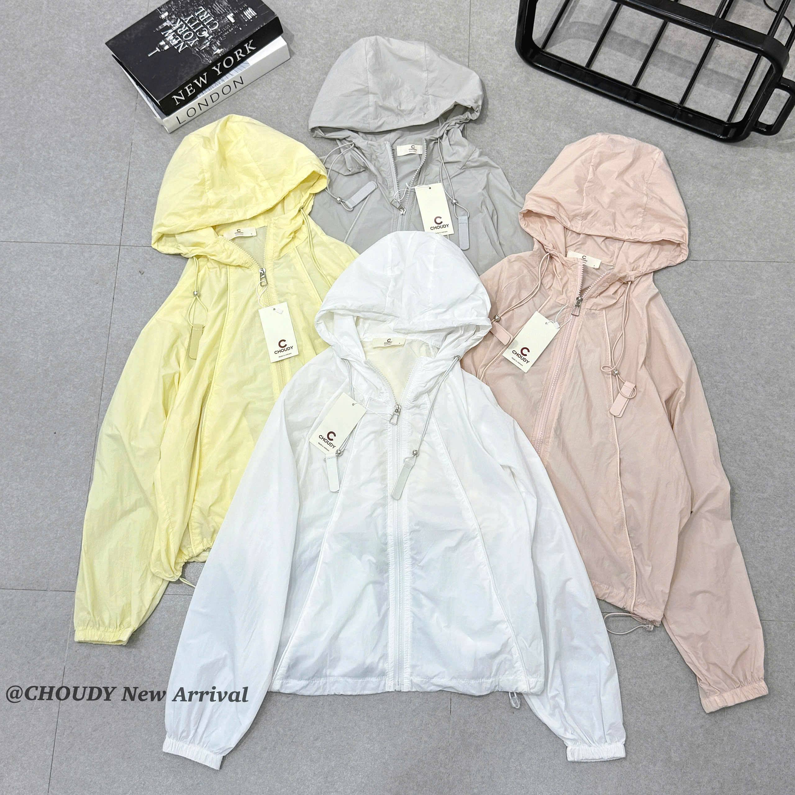 SALE U584 ÁO KHOÁC DÙ 4 MÀU_thumbnail_1