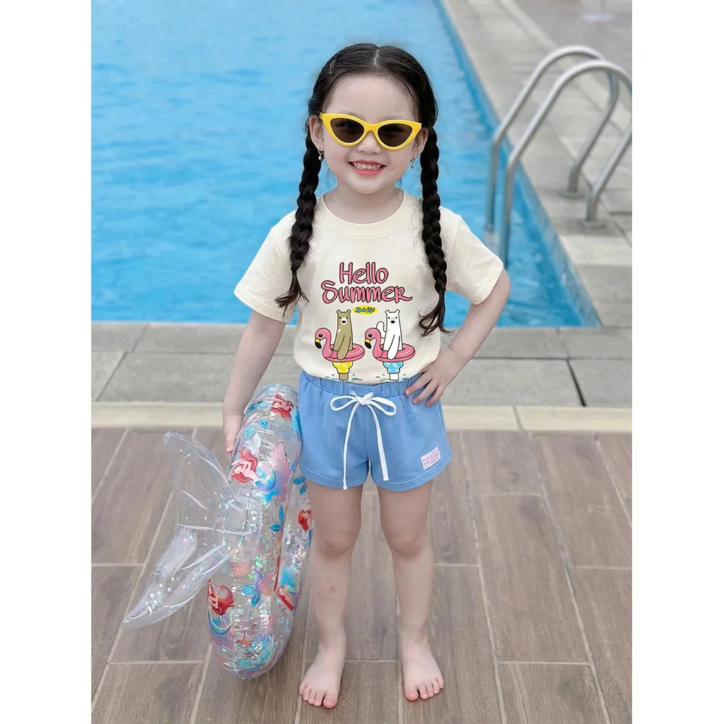 Áo thun bé trai bé gái summer Kado form rộng 3434_thumbnail_5