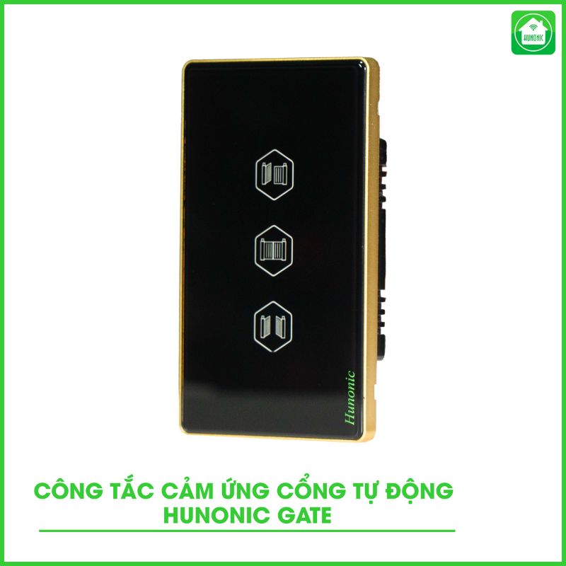 Công tắc cảm ứng Cổng tự động Hunonic Gate màu Đen