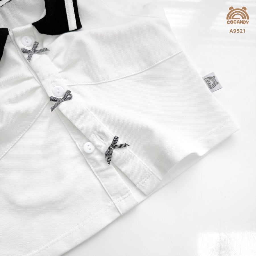 Áo cộc TRẮNG polo sát nách 3 nơ_thumbnail_4
