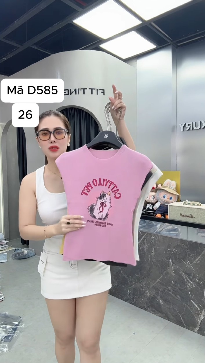 D585 Áo sn dễ thương