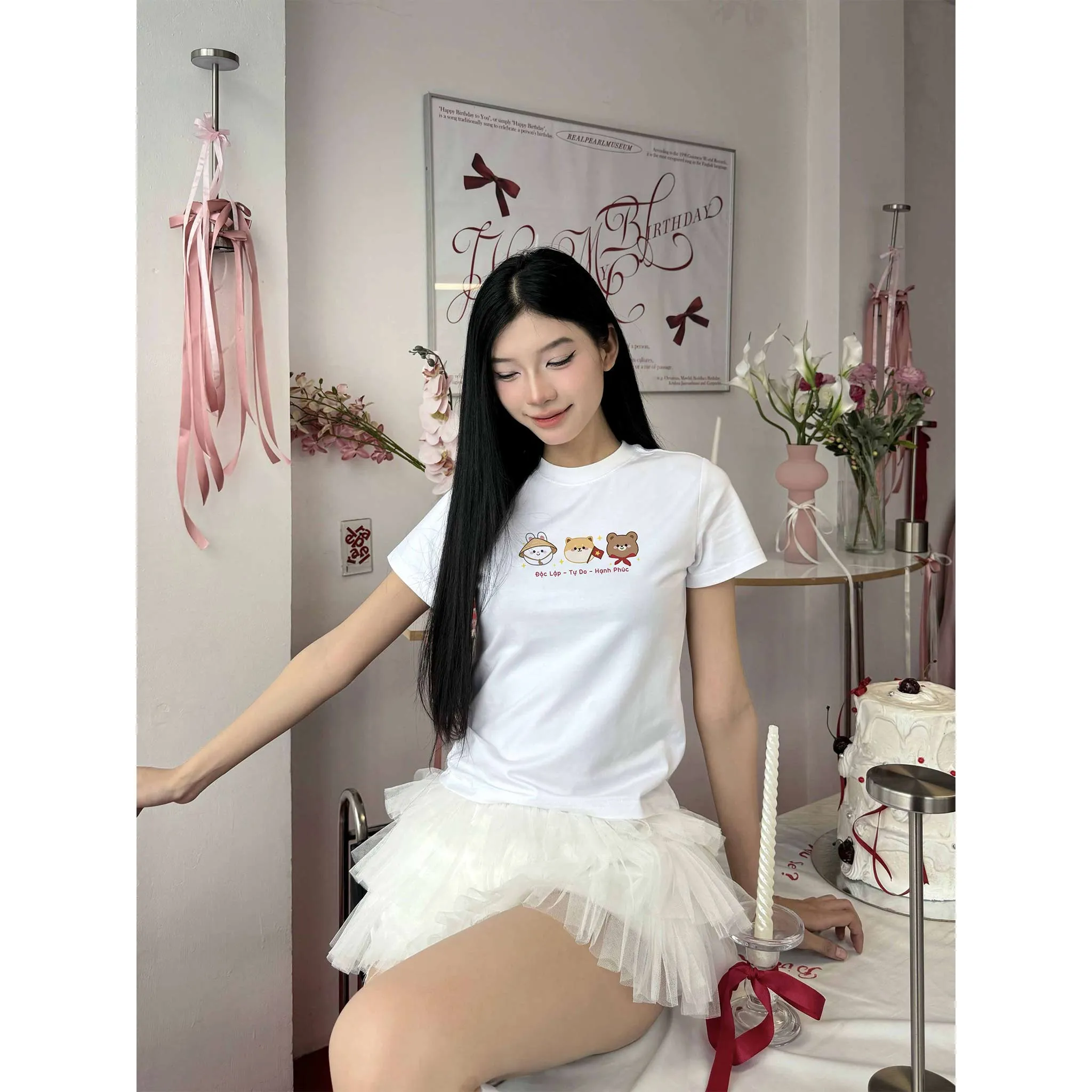 Áo baby tee Độc Lập Tự Do Hạnh Phúc 2521 Miucho vải cotton thoáng mát in mix_thumbnail_6