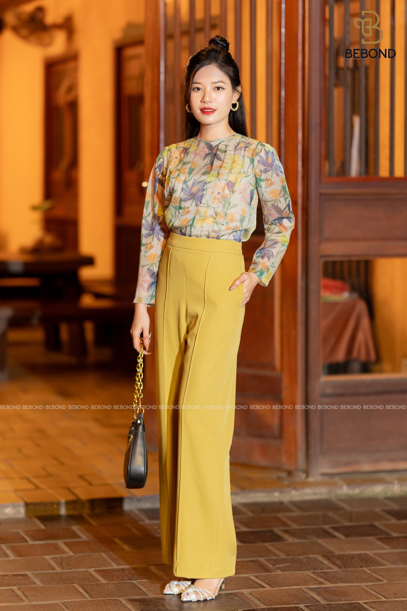 Set Áo Sơ mi Glenda-Quần ống suông Hilda_thumbnail_4