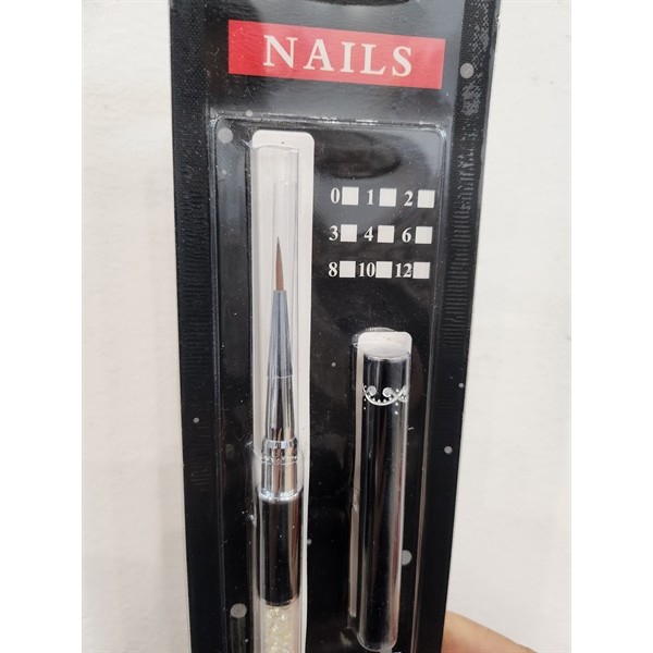 Cọ tán hoa - cán đá