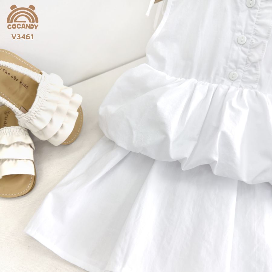 Váy sát nách TRẮNG 2 tầng nơ vai_thumbnail_2