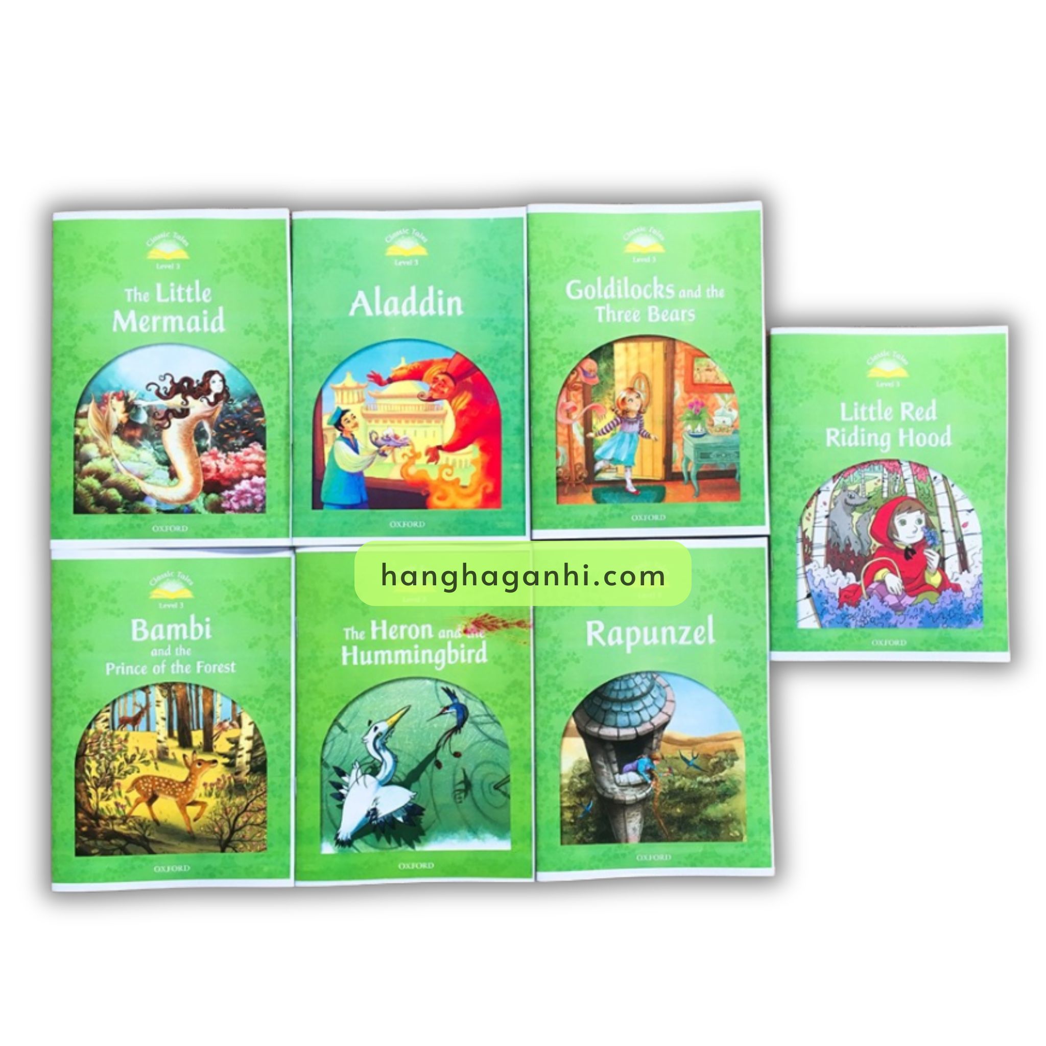 Bộ truyện cổ tích Oxford Classic Tales Second Edition level 3 – 7 cuốn ( kèm file nghe)_thumbnail_0