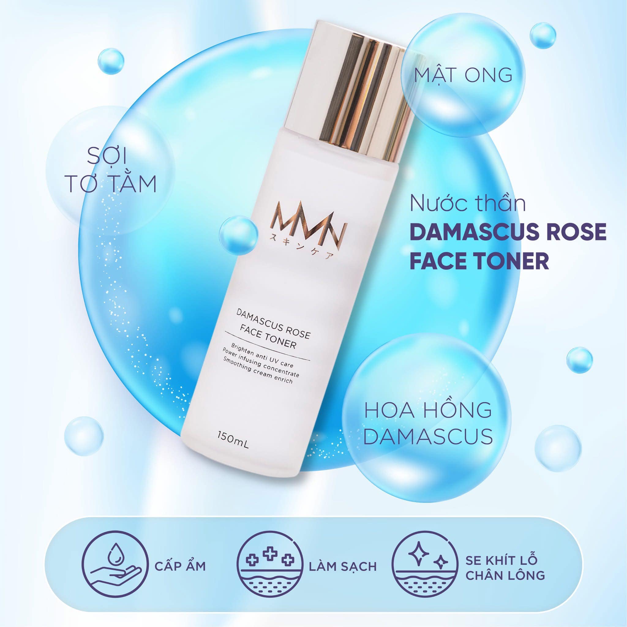 Nước thần Toner MMN Damacus Rose Face Toner 150ml - FS_thumbnail_2