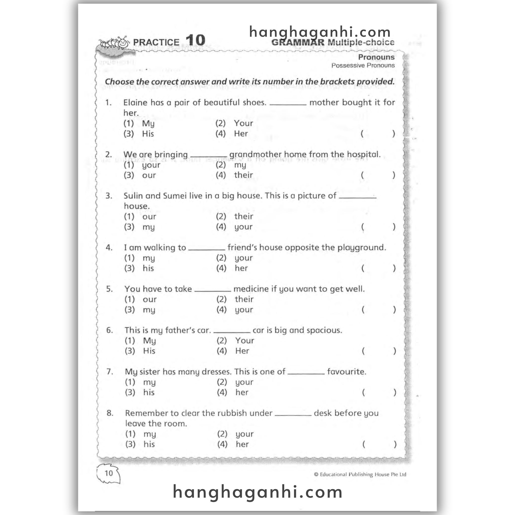 Complete Practice Book for Grammar, Vocabulary & Comprehension Primary 1_thumbnail_16