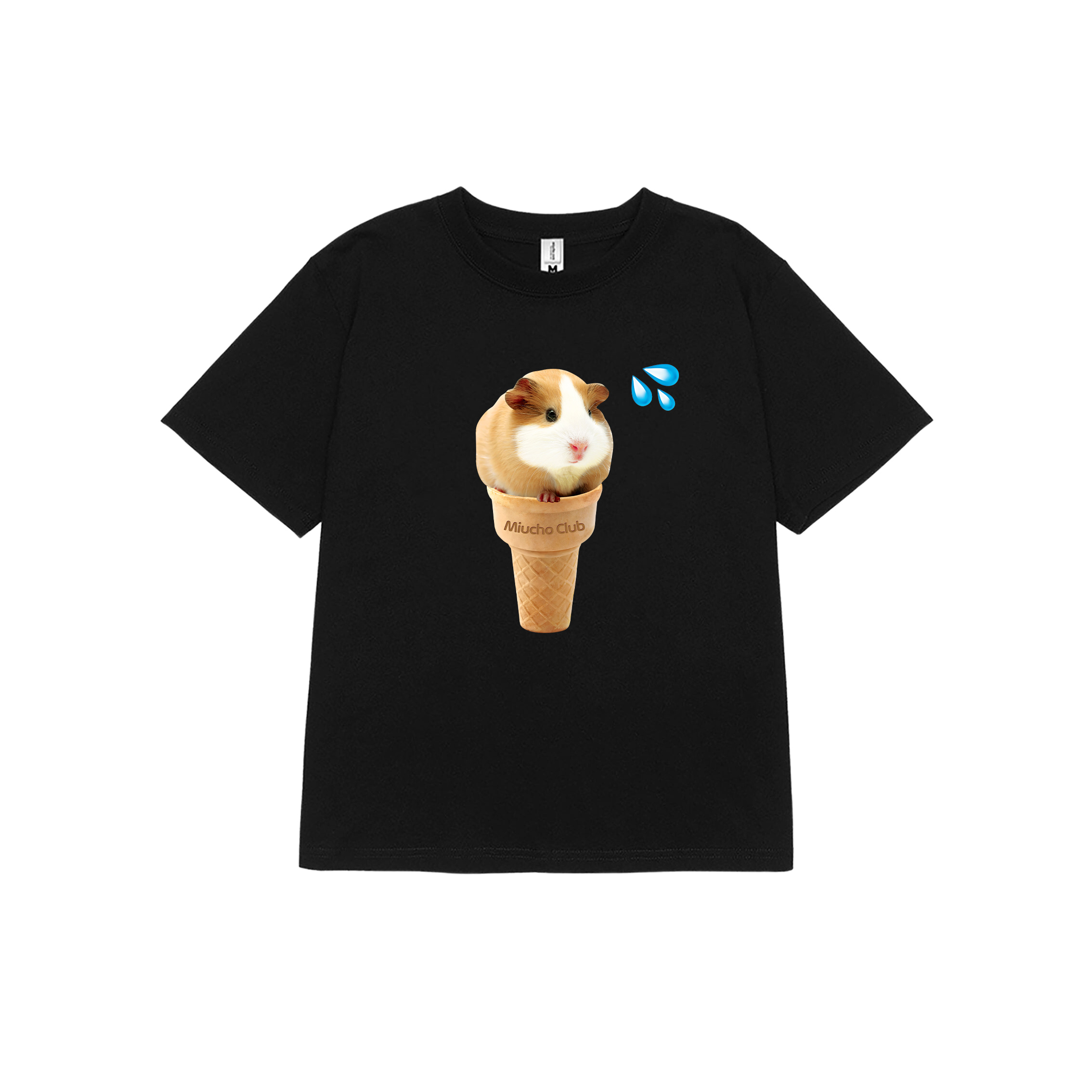 Áo Thun baby tee form ôm ABD1346 Miucho vải cotton co giãn in mix_thumbnail_11