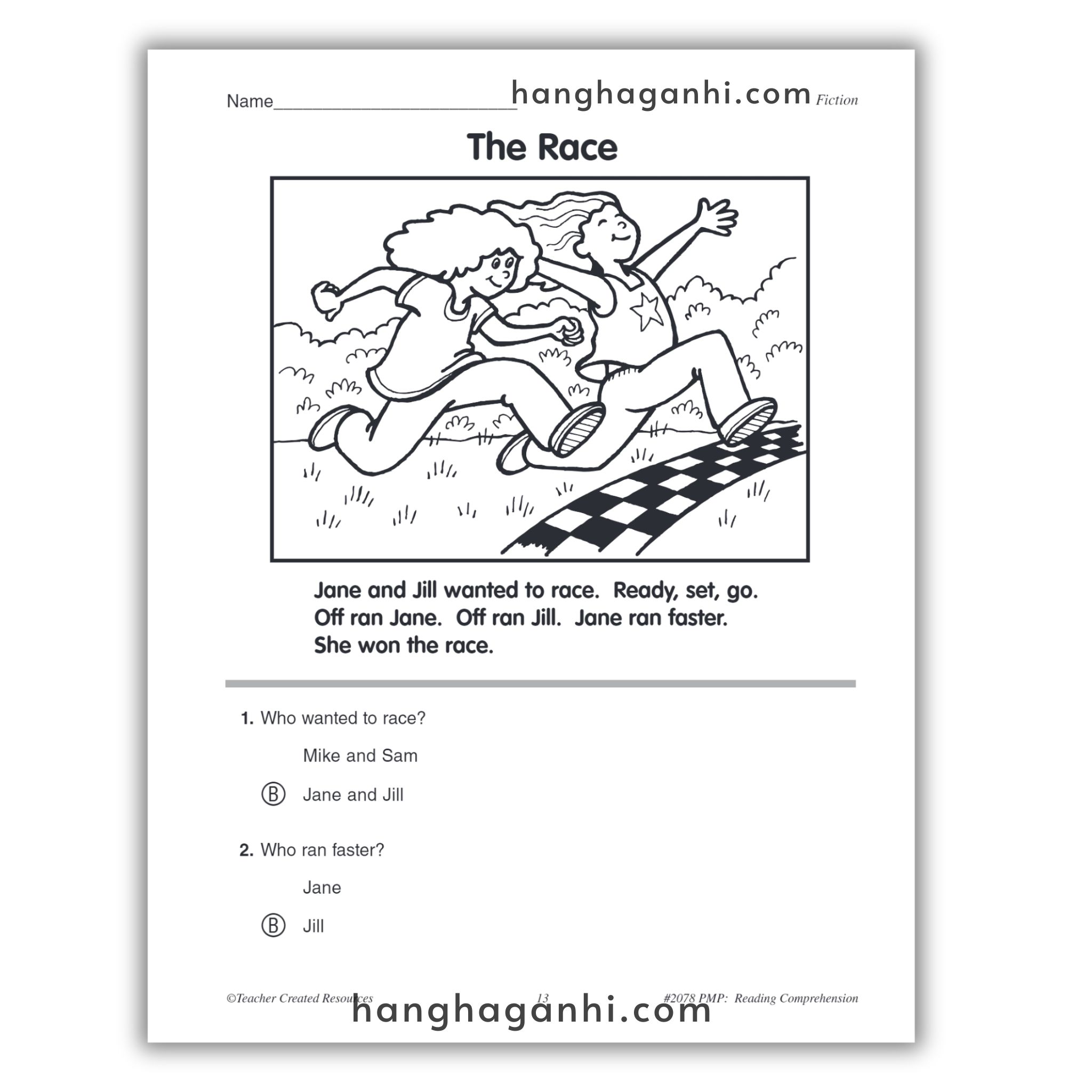 Reading Comprehension Grade K Teacher Created Resources, sách đọc hiểu lớp K_thumbnail_3