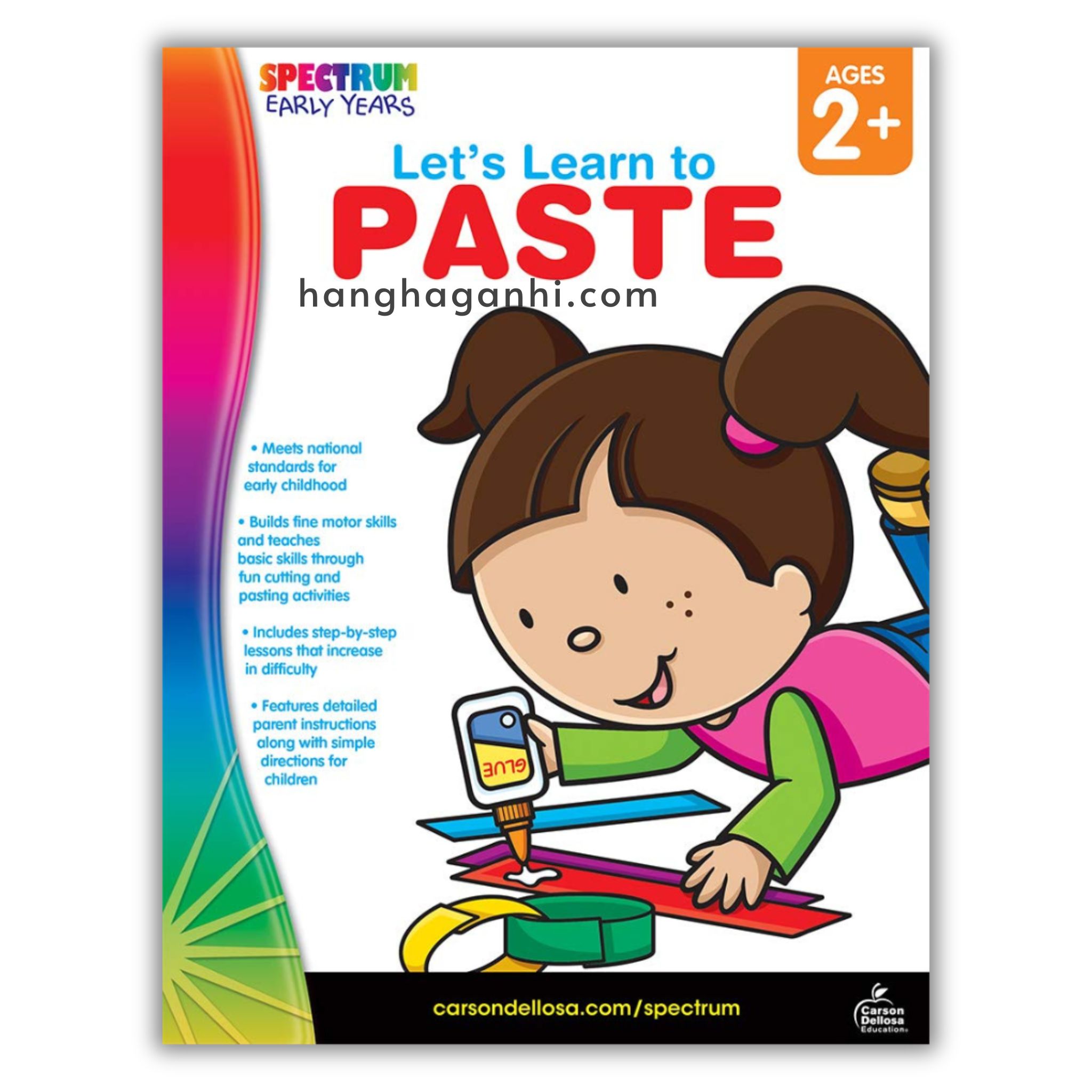 Spectrum 2+ Lets Learn to Paste for Early Years, sách Mỹ cho bé_thumbnail_0