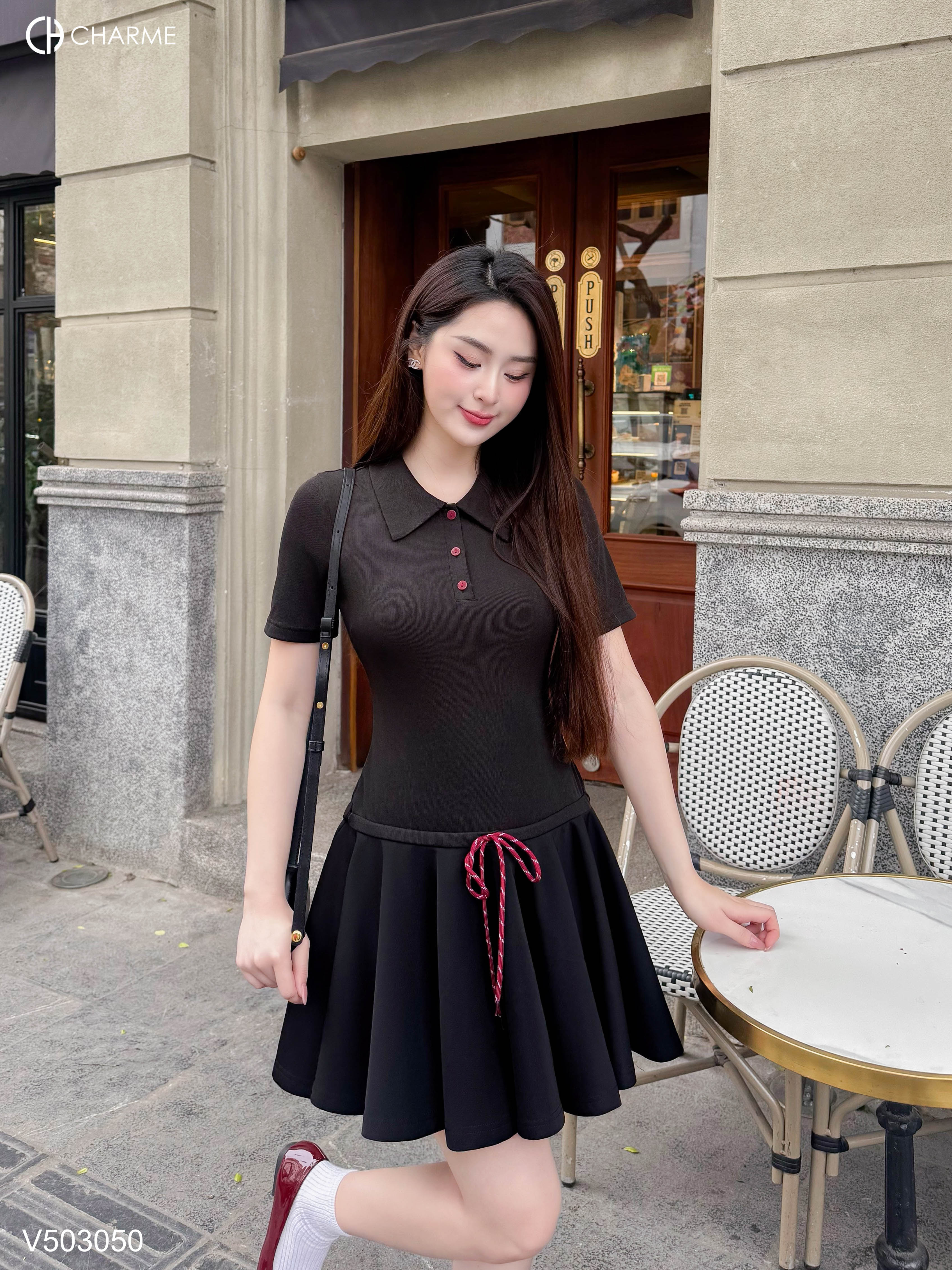 Váy thun tùng nhún xòe_thumbnail_1