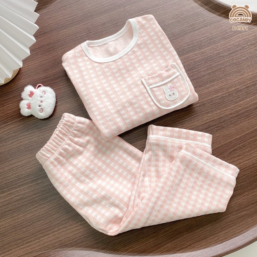 Bộ dài HỒNG caro thỏ_thumbnail_2