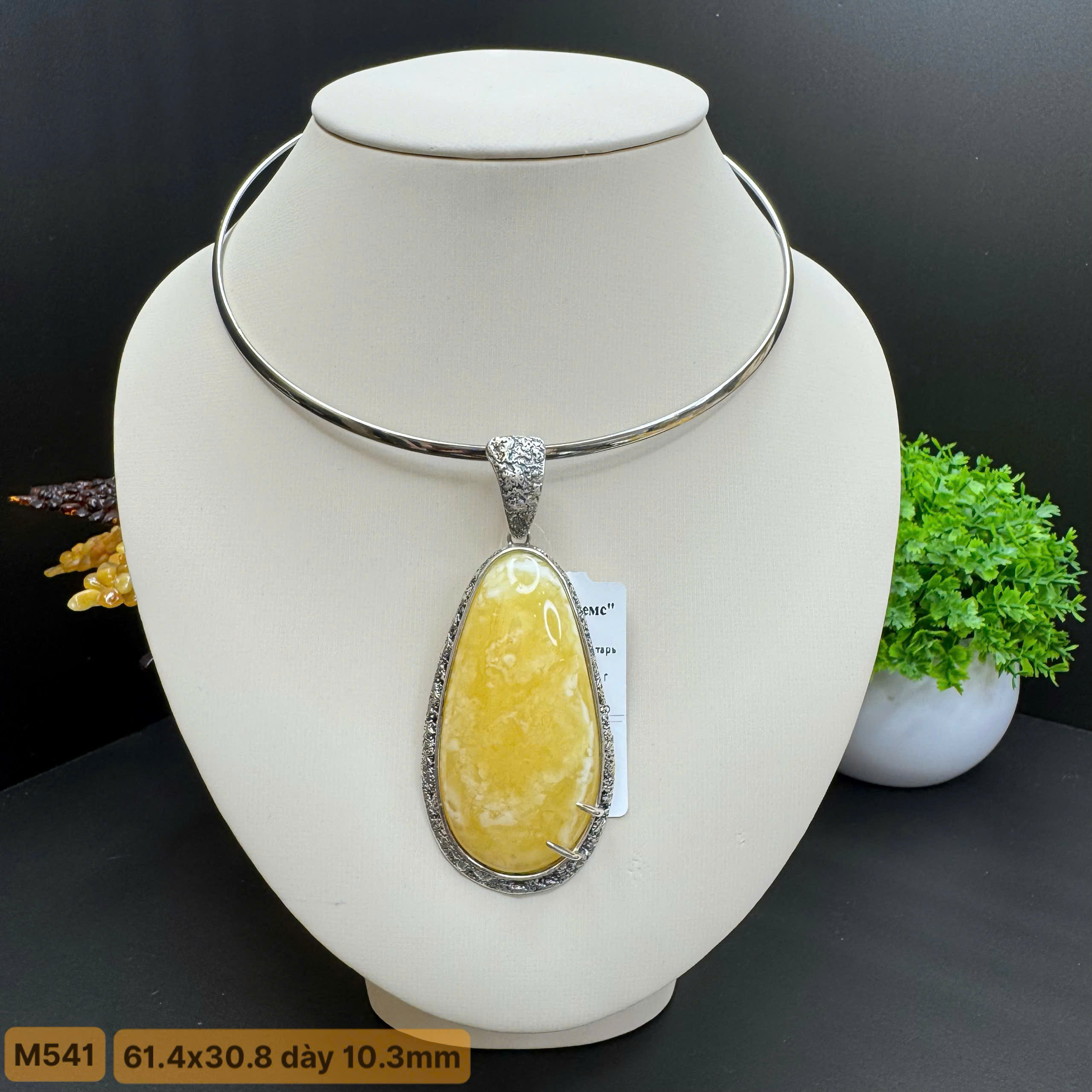 Mặt Vòng Hoàng Gia Mix Bạc Thiết Kế - M541