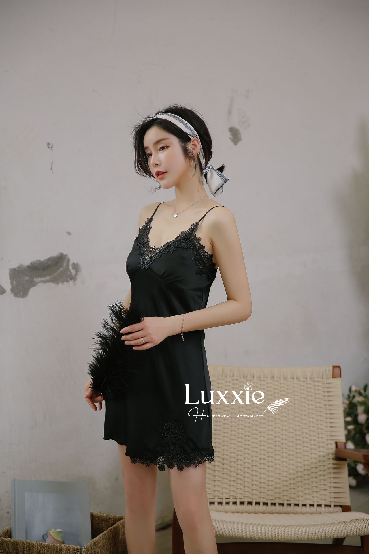 V04 đầm ngủ lụa 2 dây cao cấp_thumbnail_1