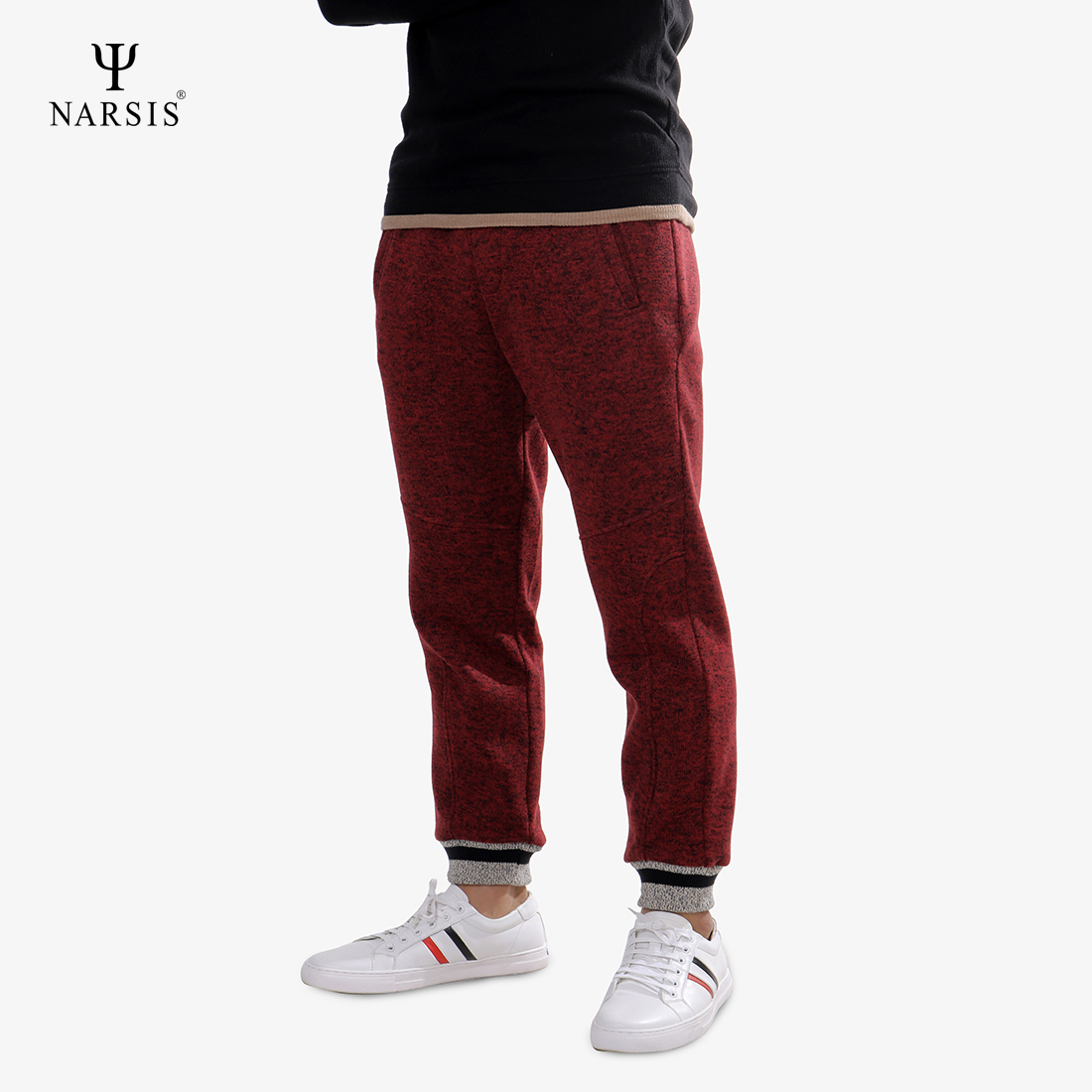 QUẦN DÀI NAM G8029B NARSIS VẢI LEN COTTON ẤM ÁP, THOÁNG MÁT, GIỮ ẤM TỐT, MỀM MẠI