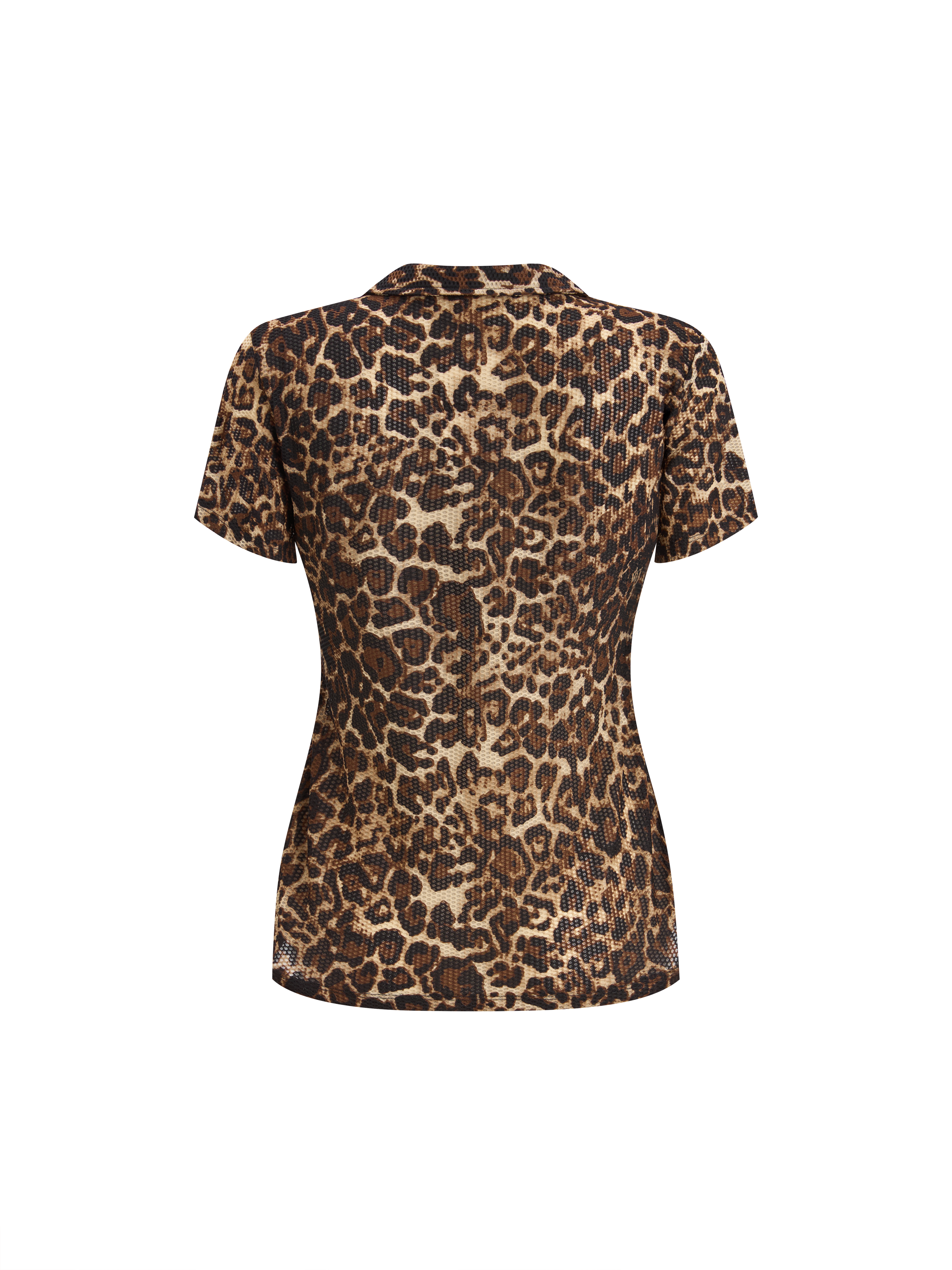 BIGSIZE - Áo thun tay ngắn có cổ T- AT9058_thumbnail_14