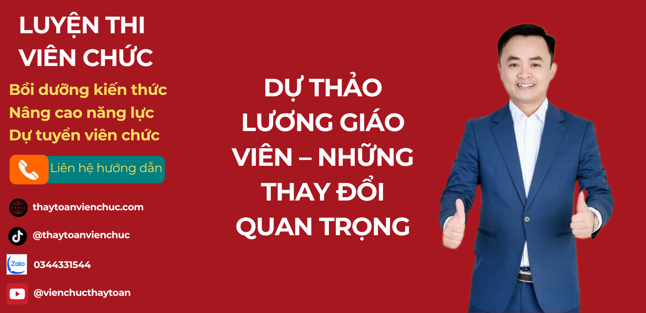 Lương giáo viên – Những thay đổi quan trọng và tác động thực tế