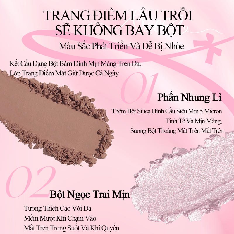 [VEECCI] Bảng phấn mắt 11 ô Veecci trái tim 9.3g