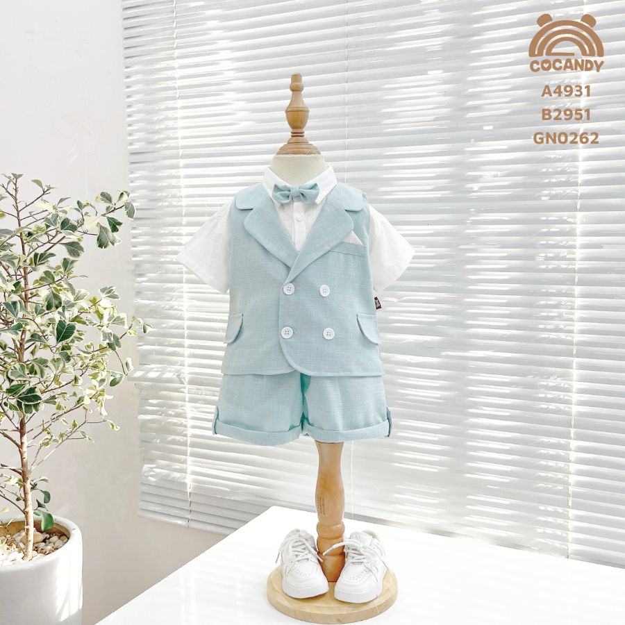 Bộ gile XANH MINT 4 cúc_thumbnail_2