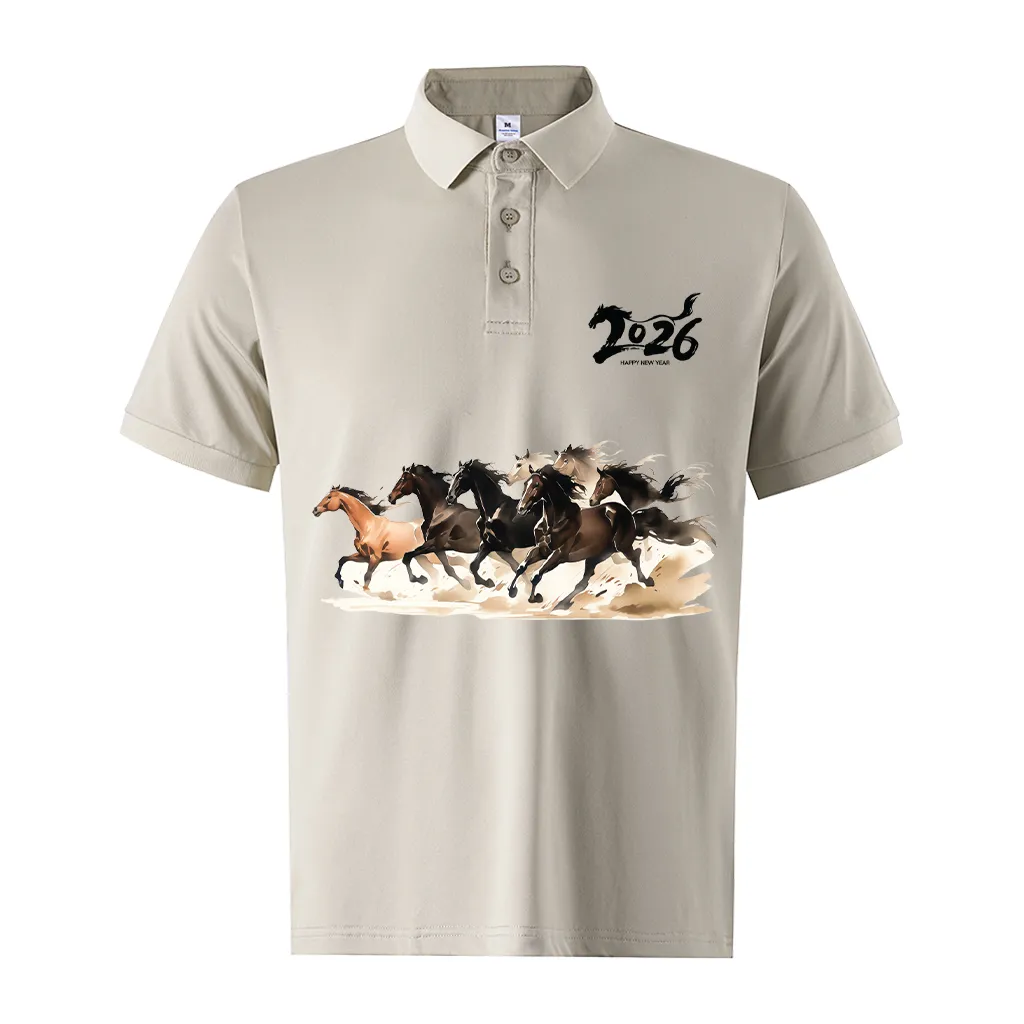 Áo polo Tết Bính Ngọ Miucho Iconic vải poly cá sấu thoáng mát cổ trụ form vừa in mix 2992_thumbnail_15