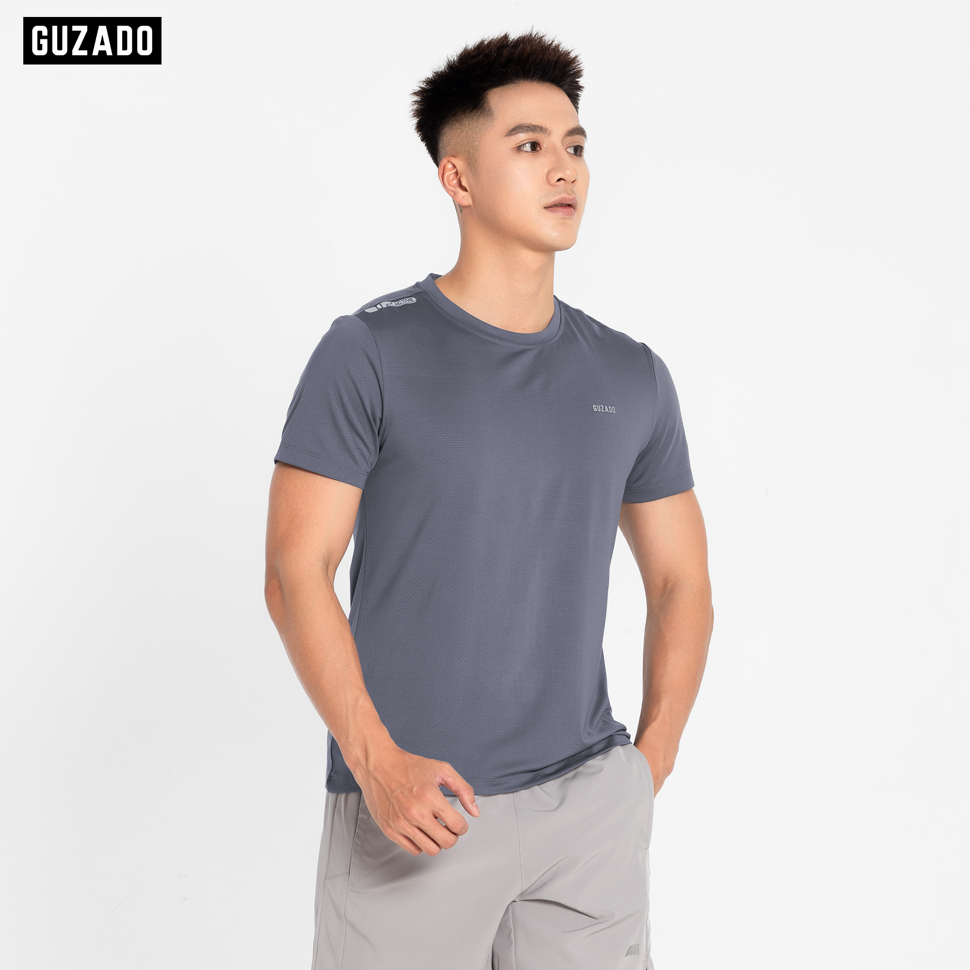 Áo Thun Guzado Chất Coolmax Thoáng Khí Vận Động Thoải Mái GTS04_thumbnail_11