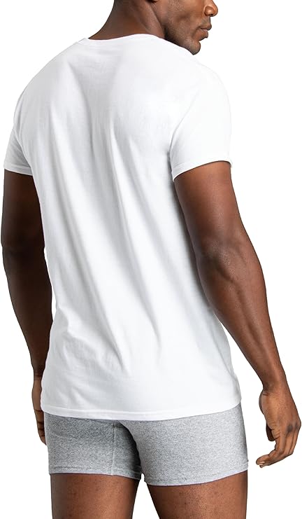 6 pack Men’s Lightweight Crew Tee – Breathable, Tagless Undershirt for Daily Wear_thumbnail_2