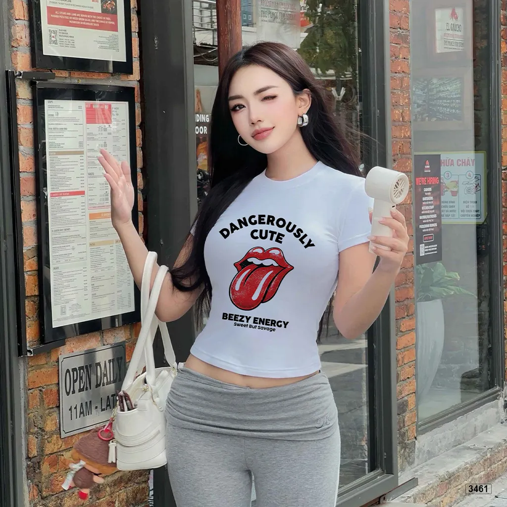 Áo baby tee slim fit tôn dáng cá tính Beezy 3461_thumbnail_4