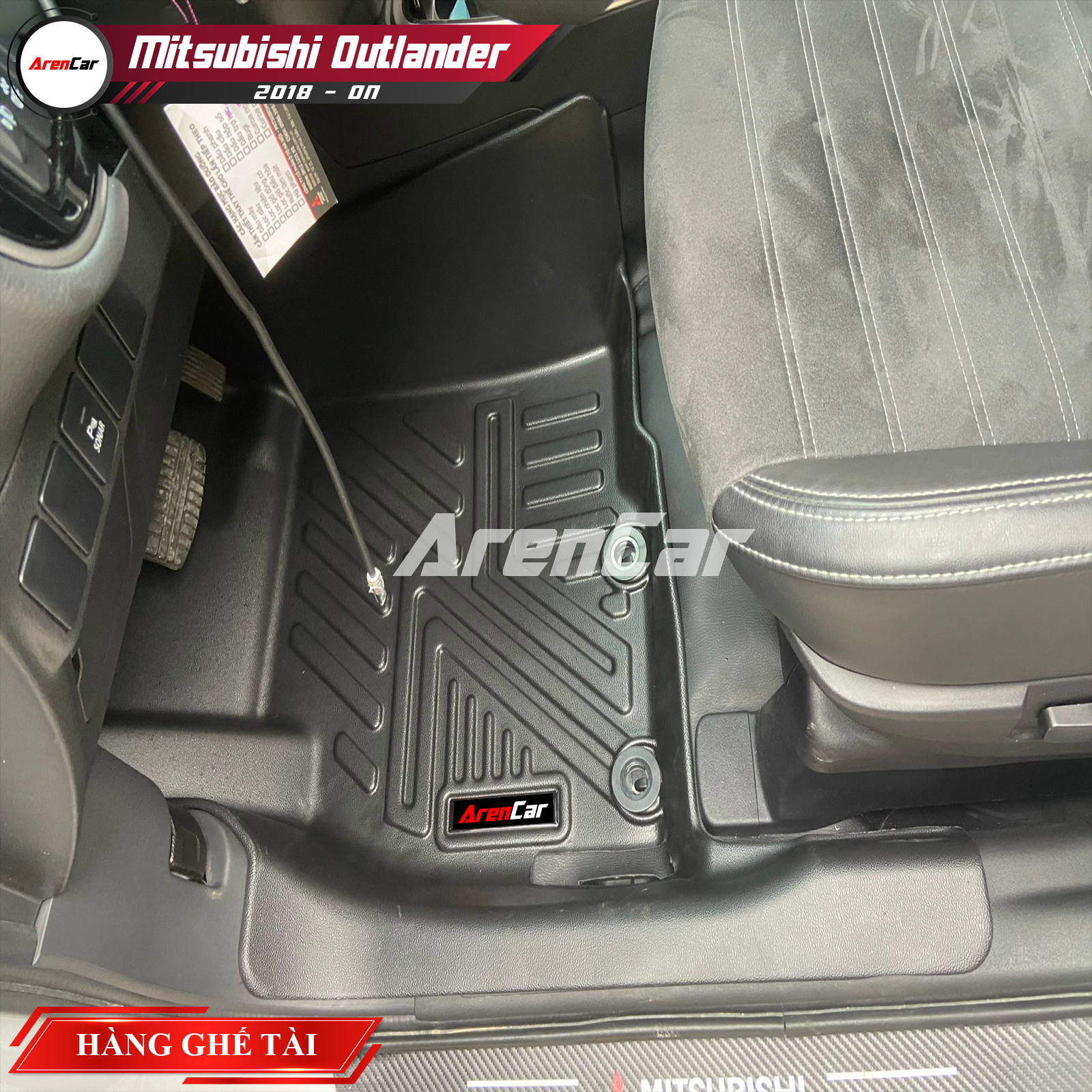 [Aren Car] Thảm Lót Sàn Ô Tô TPE Khuôn Đúc Mitsubishi Outlander_thumbnail_4