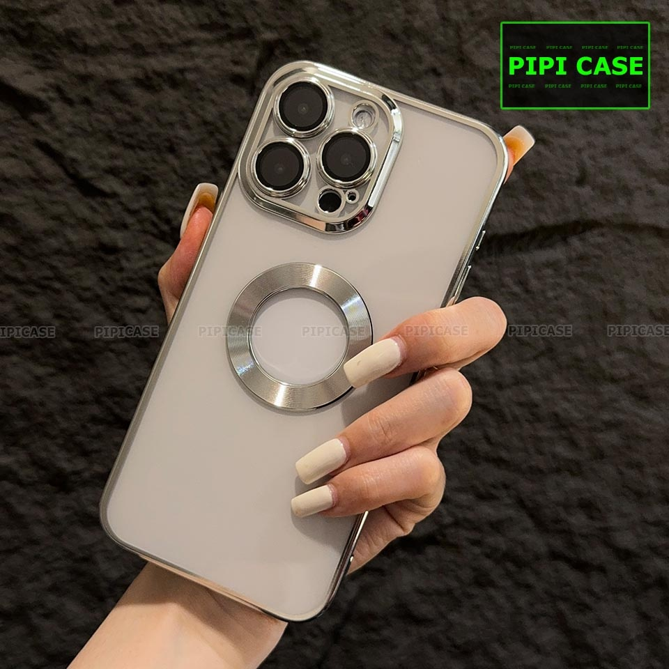 Ốp Lưng iPhone 13 Pro Max - Water - Bạc