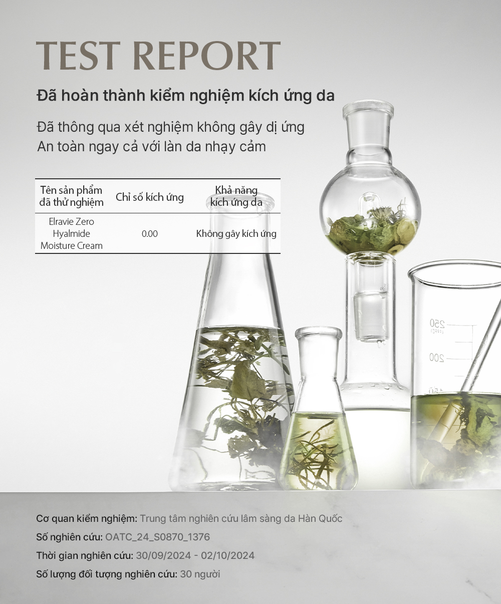 Kem dưỡng thuần chay Elravie Zero Hyalmide Moisture Cream 100ml_thumbnail_8
