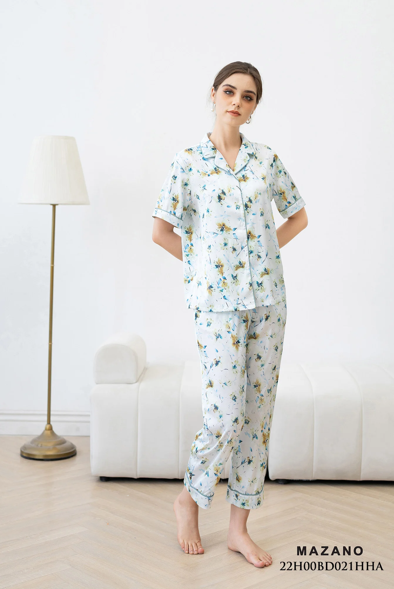 Bộ đồ xanh họa tiết phối viền_thumbnail_3