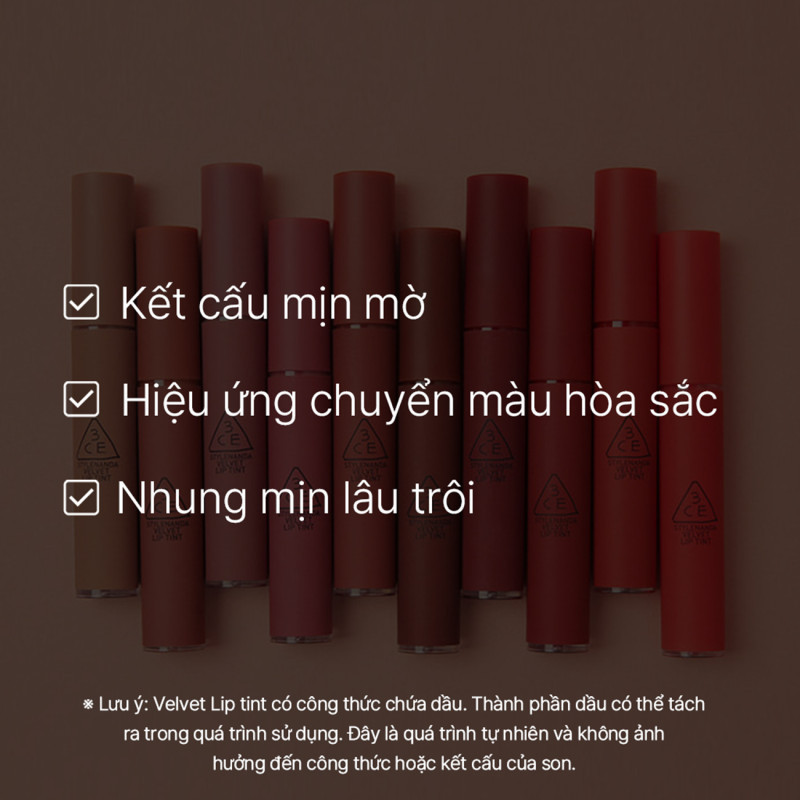 [3CE] Son kem lì 3CE Velvet Lip Tint 4g_thumbnail_2