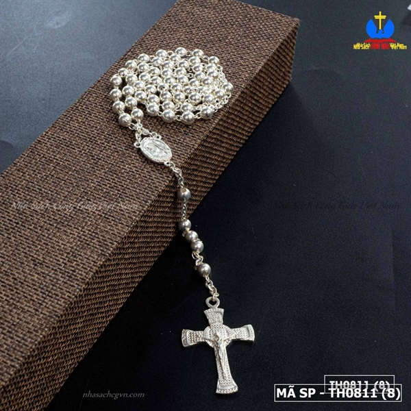 Chuỗi tràng hạt Mân Côi 50 M51 bạc 6ly_thumbnail_2