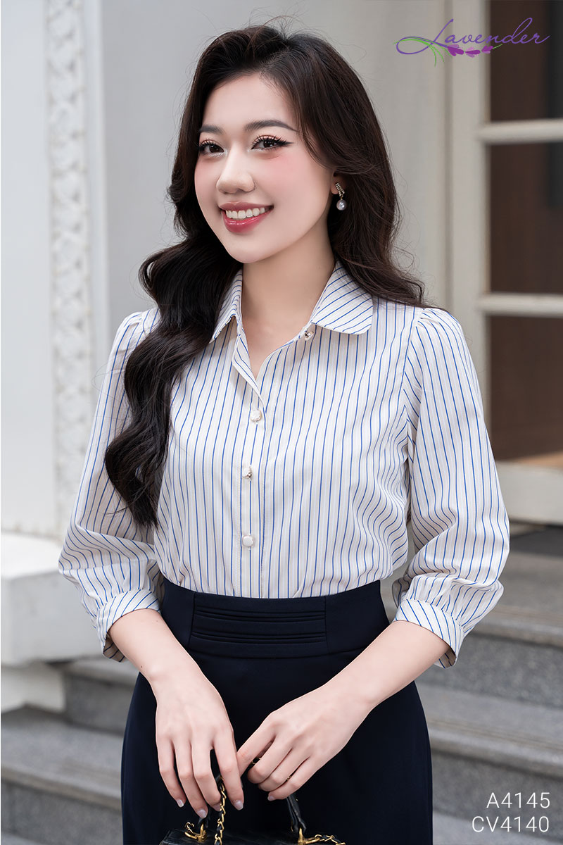 Áo sơ mi cổ sen tròn tay lỡ A4145_thumbnail_6