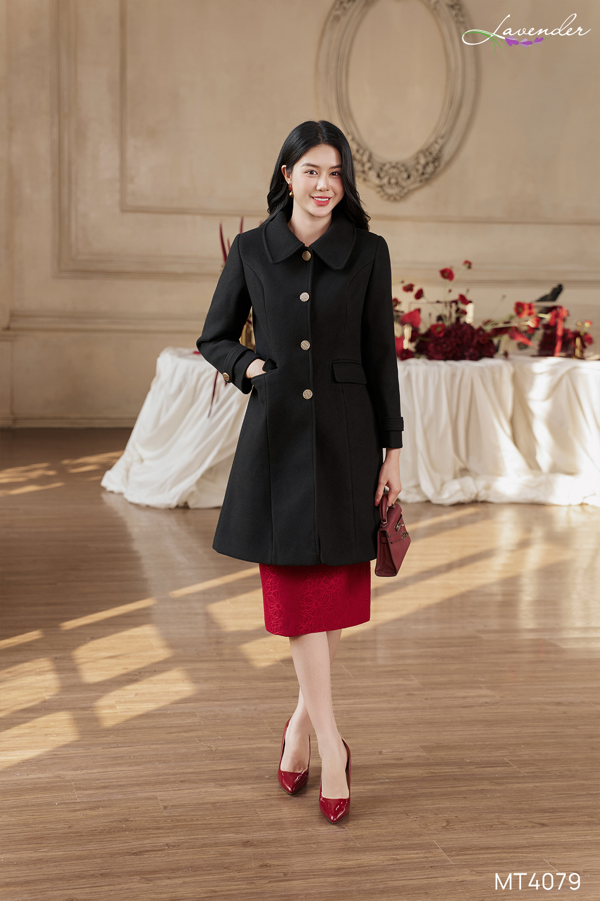 Áo măng tô dạ tay dài phối 6 cúc MT4079_thumbnail_2