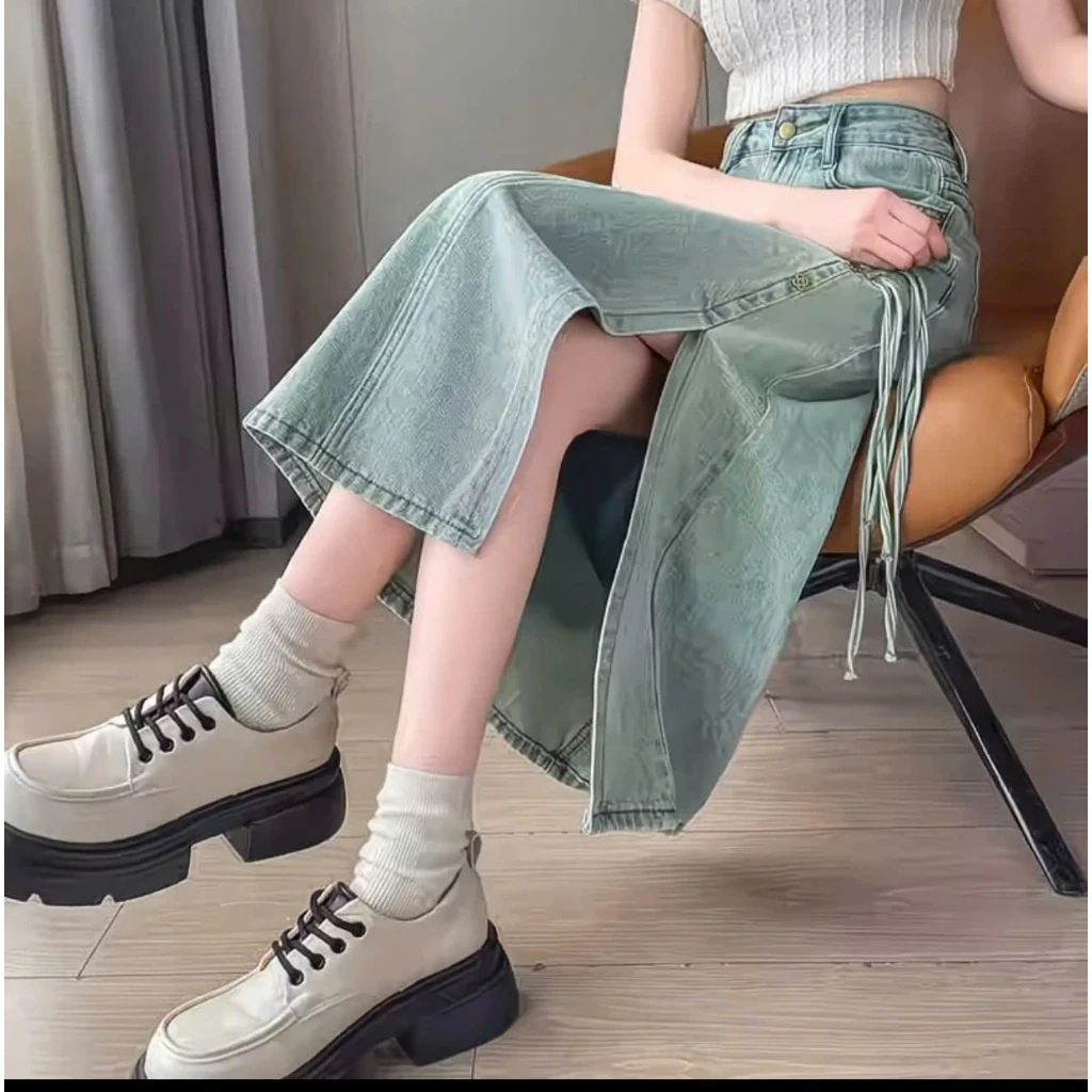 Chân váy dài thiết kế xẻ tà phong cách cá tính_thumbnail_2