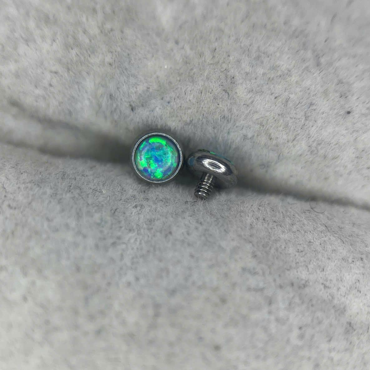 Charm cấy thép y tế opal xanh nhạt size 4 thân 1.6_thumbnail_1