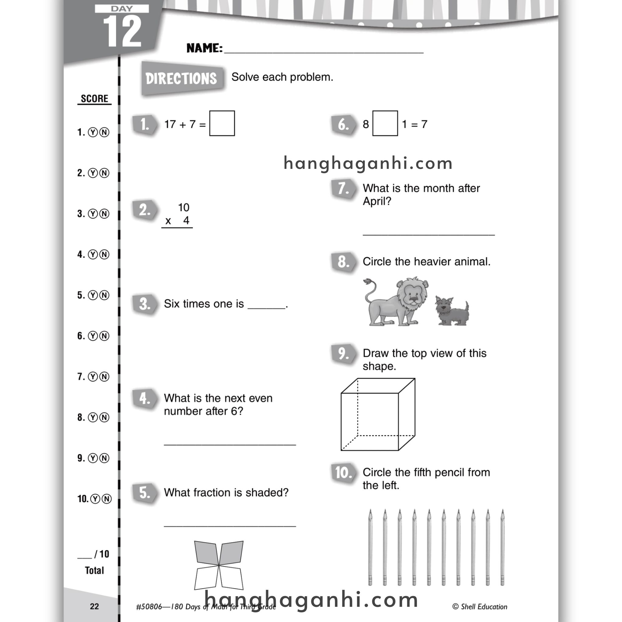 Bộ sách 180 Days – Grade 3 Full 5 Quyển_thumbnail_14