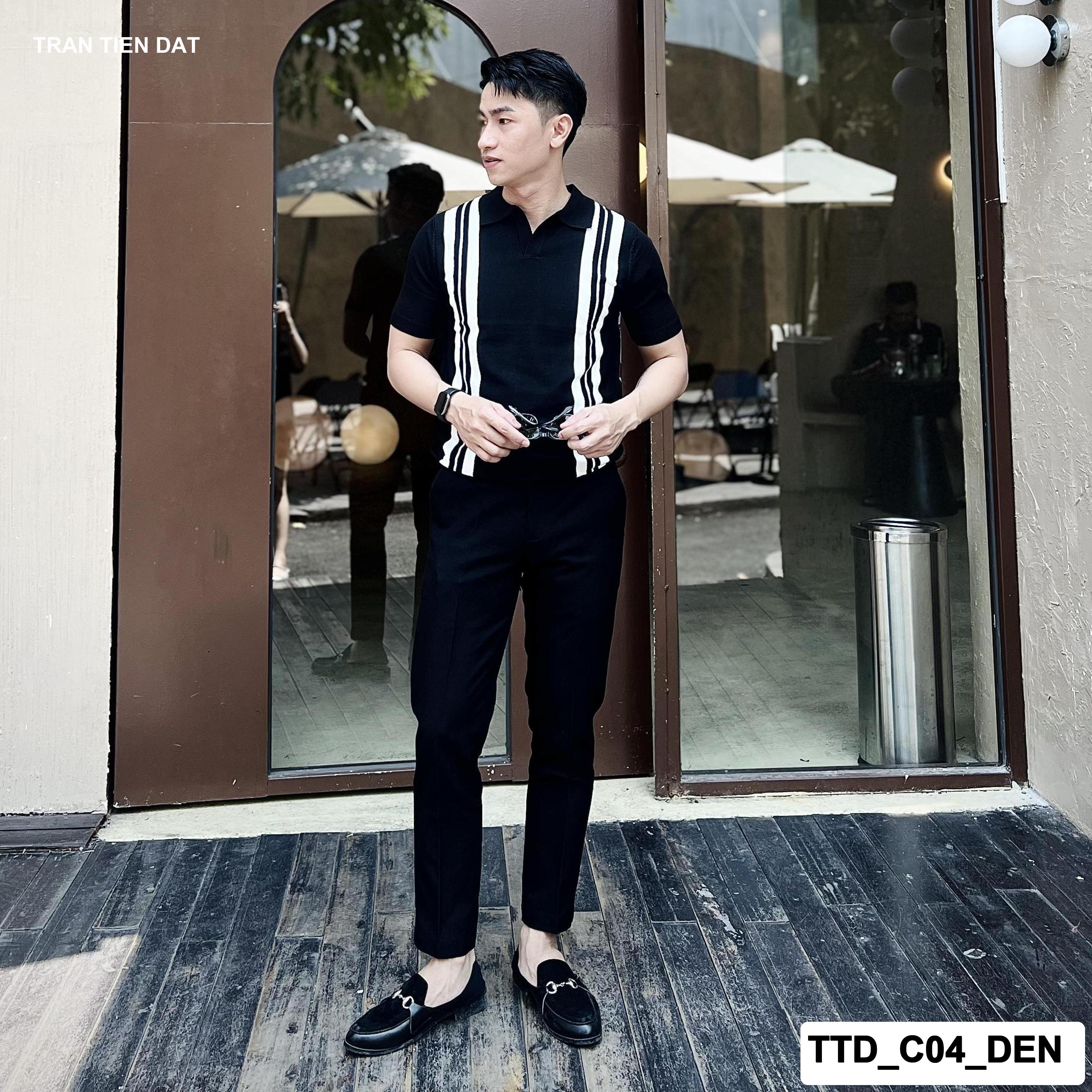 TTD_C04 - Áo Polo Nam Cao Cấp Mềm Mịn  Chất liệu dệt kim C04