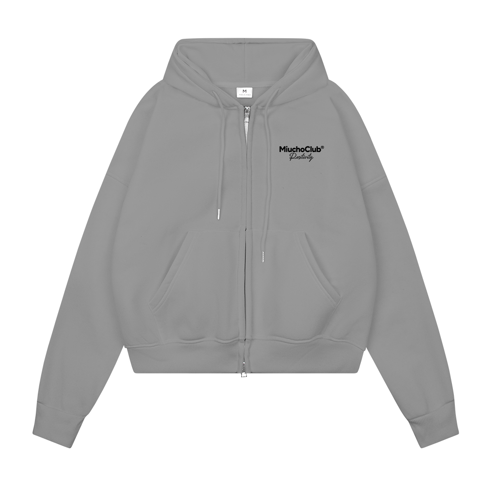 Áo hoodie zip nam localbrand form boxy HXD1611 Miucho Club vải nỉ bông dày dặn in basic_thumbnail_0