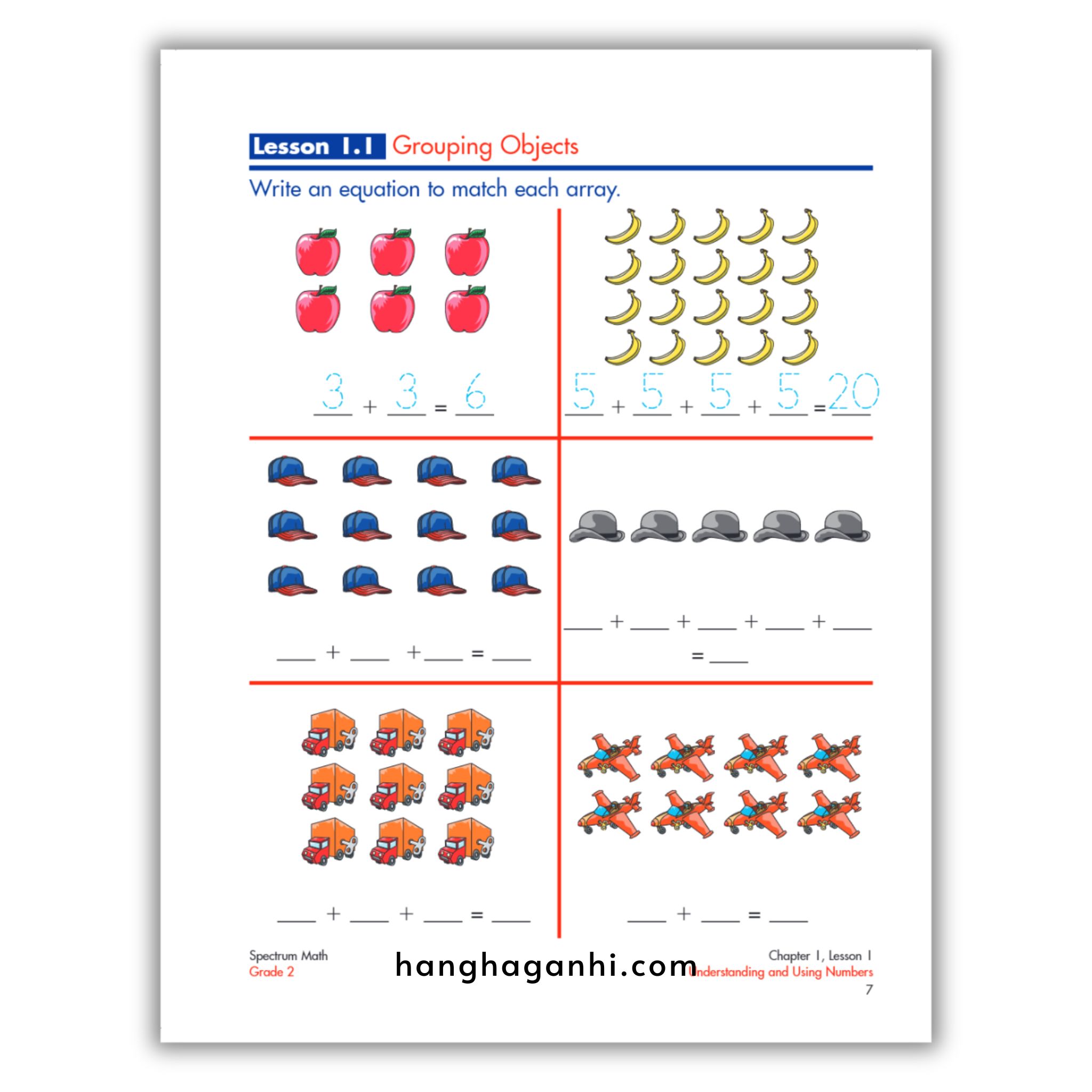 Spectrum Math Workbook Grade 2- Sách Toán Tiếng Anh cho bé lớp 2_thumbnail_12