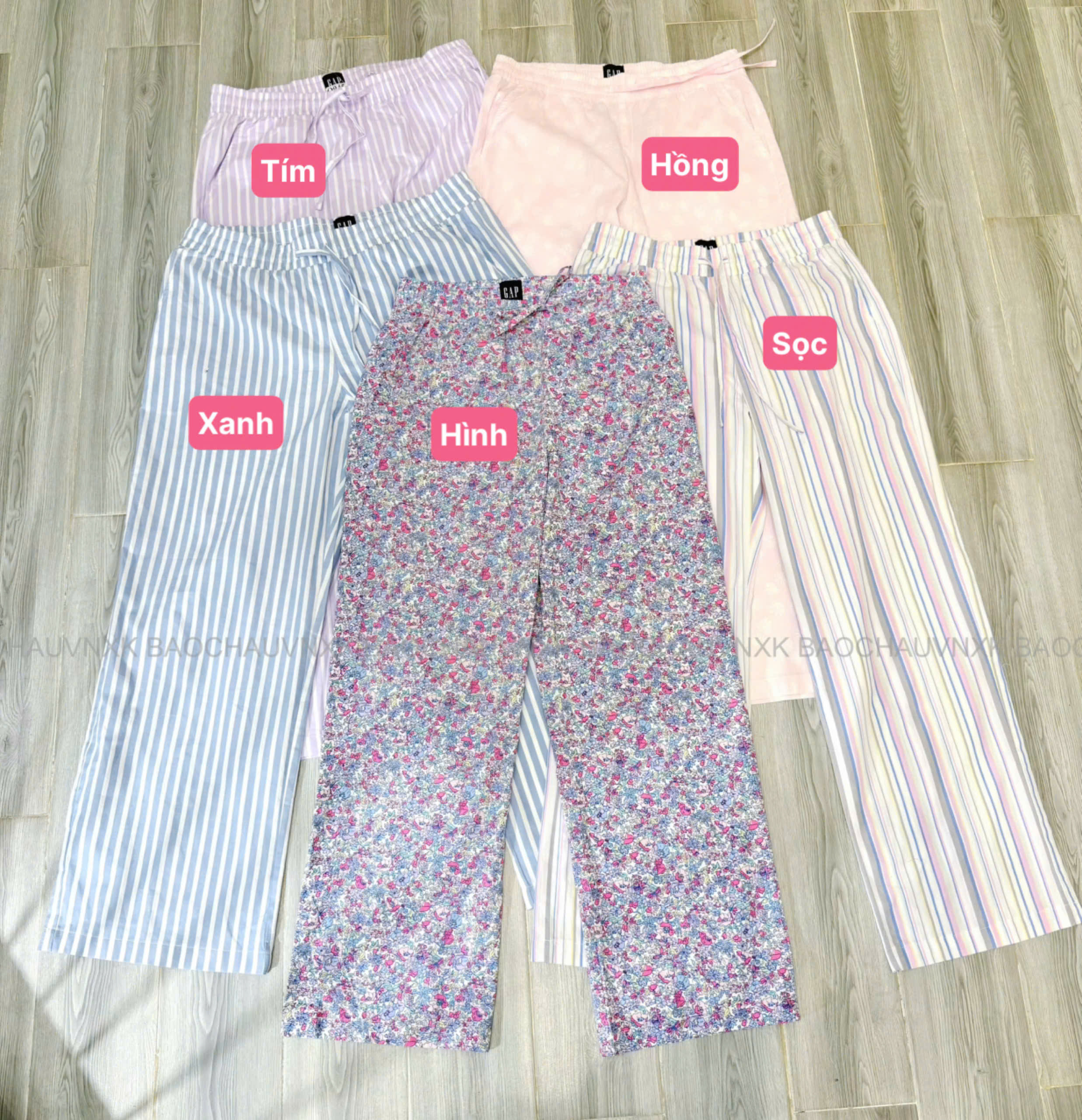 SALE Q945 QUẦN SUÔNG 6 MÀU