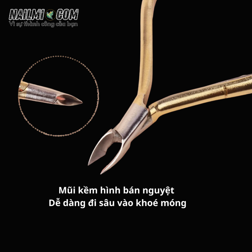 Kềm (kìm) nhặt da - màu vàng - NGỌC - D04_thumbnail_1