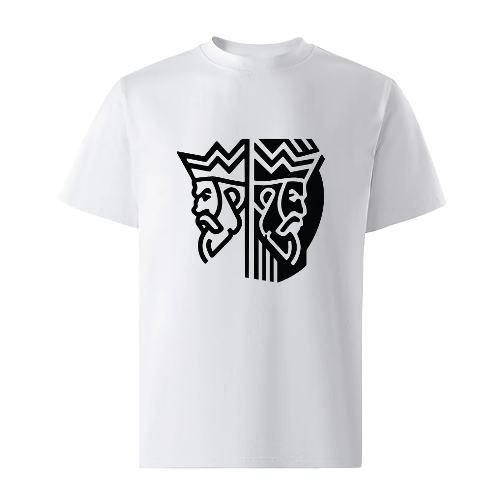 Áo phông nam basic form rộng nhiều màu 2559 Miucho Iconic vải cotton thoáng mát thấm hút mồ hôi tốt