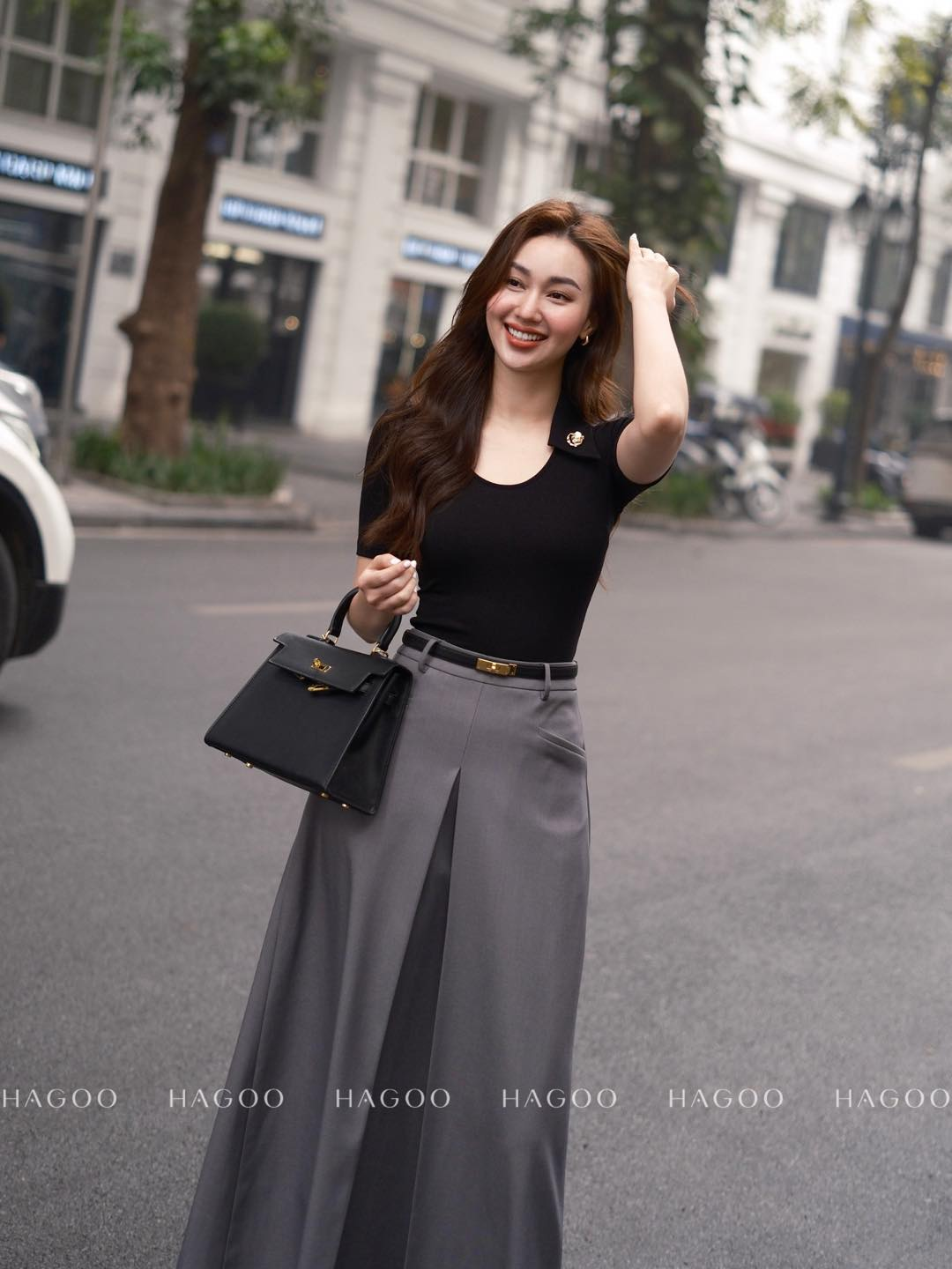 Chân váy ly sup xẻ V HAGOO_thumbnail_2