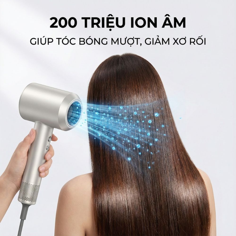 Máy Sấy Tóc Tốc Độ Cao Kachi MK429 ION (110.000 vòng/phút) - Sấy Nhanh, Chăm Sóc Tóc Ion Âm, Kiểm Soát Nhiệt NTC_thumbnail_3