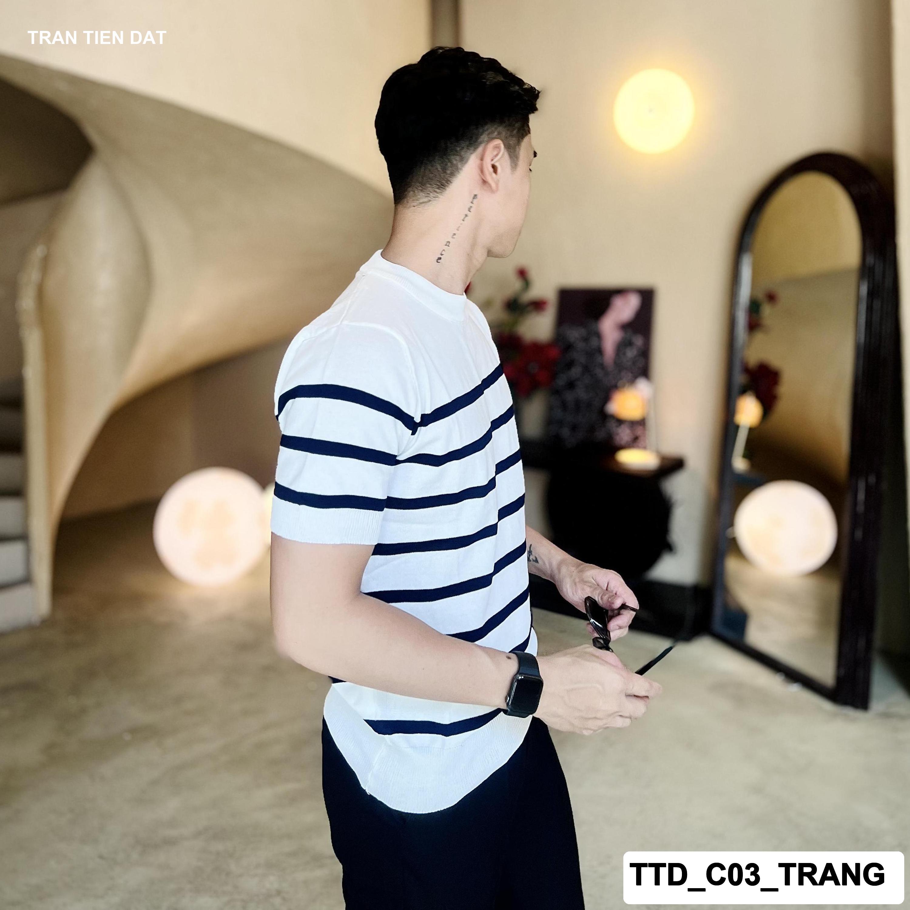 TTD_C03 - Áo thun Nam Cao Cấp Mềm Mịn  Chất liệu dệt kim  C03_thumbnail_3