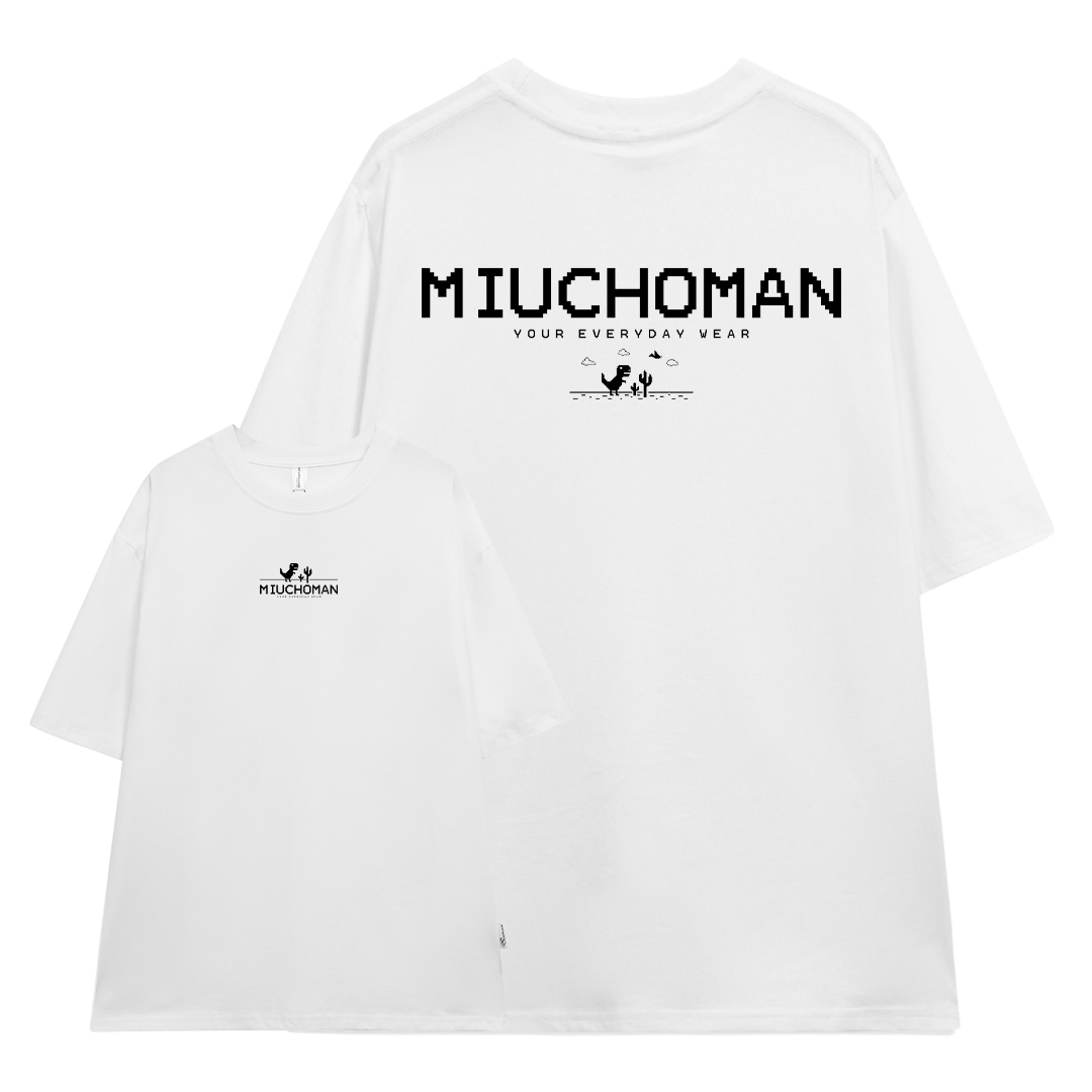 Áo thun nam form rộng ATD382 Miucho Man cotton cổ tròn in typography_thumbnail_13