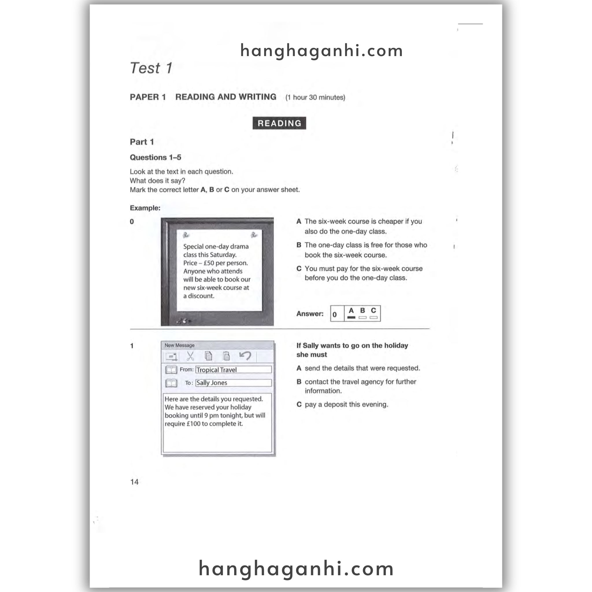 [Sách] Cambridge English Preliminary – Preliminary English Test (PET) 8 With Answers_thumbnail_6